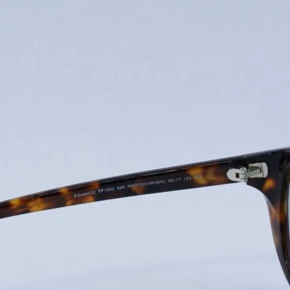 Tom Ford Edward FT1002 52N Sunglasses Dark Havana Aviator  display picture 3